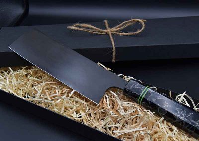 Dies ist ein Foto eines handgemachten Nakiris der Messerschmiede Jettenbach.