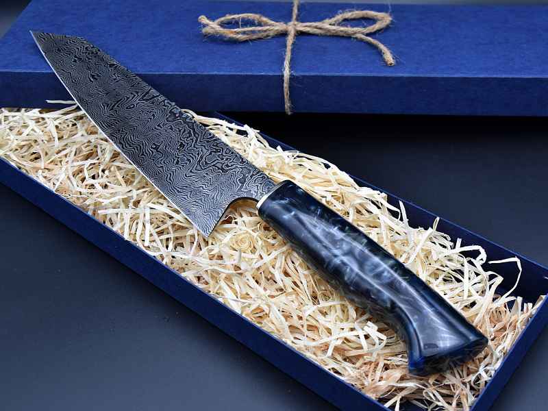 Messerschmiede Jettenbach - Gyuto blau-schwarz